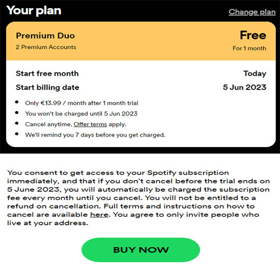 How to Get Spotify Duo Free Trial [Latest Guide]