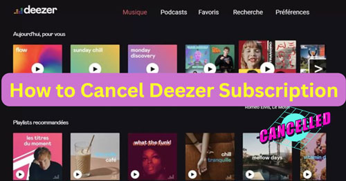 cancel deezer subscription