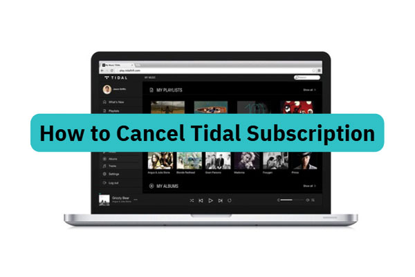 cancel tidal subscription