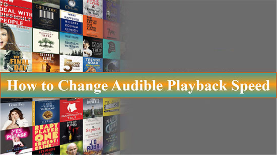 audible playback speed