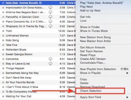 check itunes settings on mac