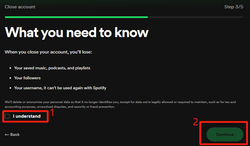 learn what you will lose before deleting spotify account
