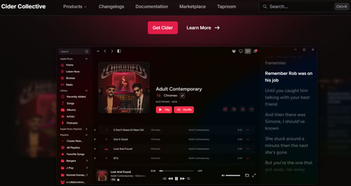 get apple music on linux via cider