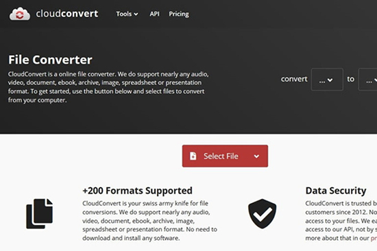 convert m4a to mp3 online via cloudconvert