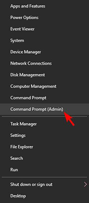 windows command prompt admin