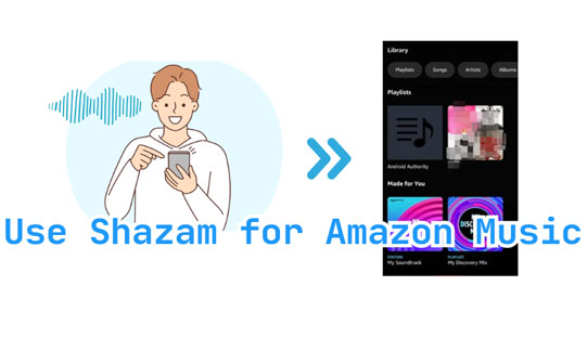 connect shazam to amazon music