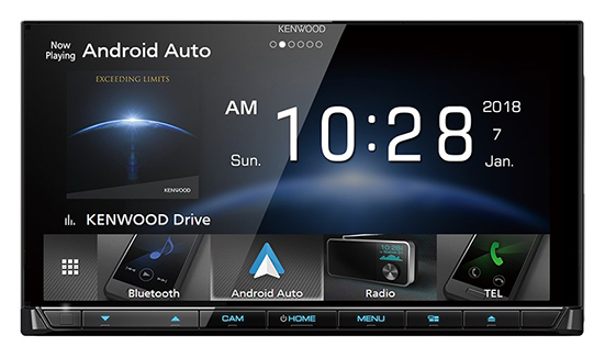 connect kenwood spotify by android auto