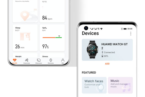 connect huawei watch gt 2 to huawei health