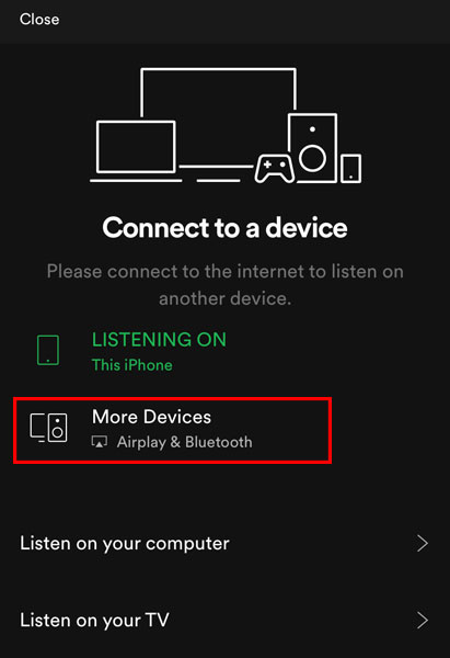 connect spotify to yamaha receiver