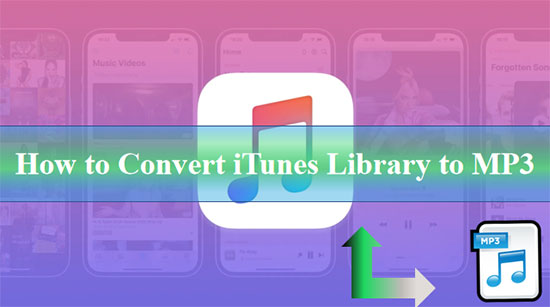 convert itunes library to mp3