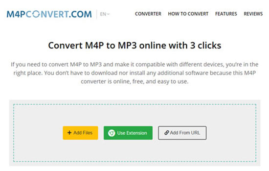 convert m4p to mp3 online via freeconvert