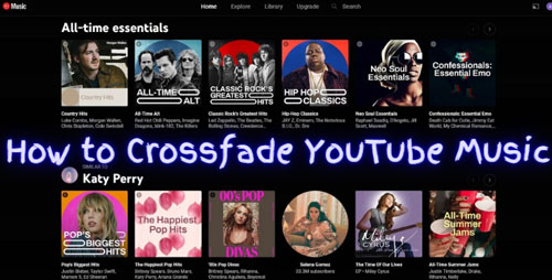 crossfade youtube music