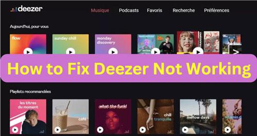fix deezer not working