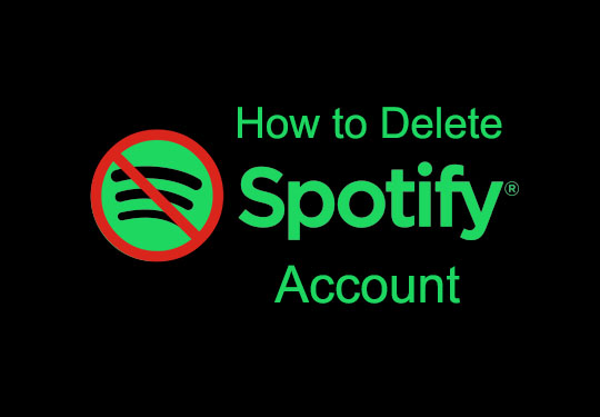 delete spotify account