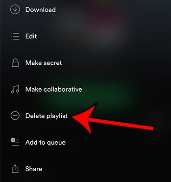 how to delete downloaded songs on spotify