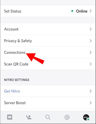 choose connections discord