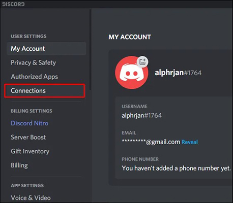 connect spotify to discord for streaming amazon music