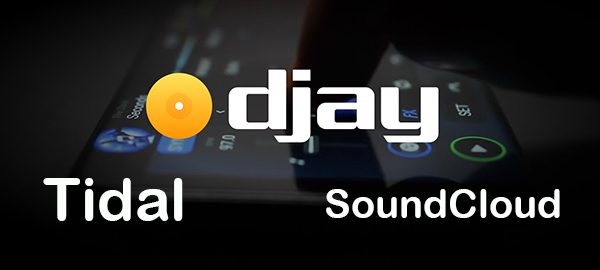 import tidal music to djay