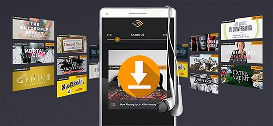 use audible downloader to get audible book download