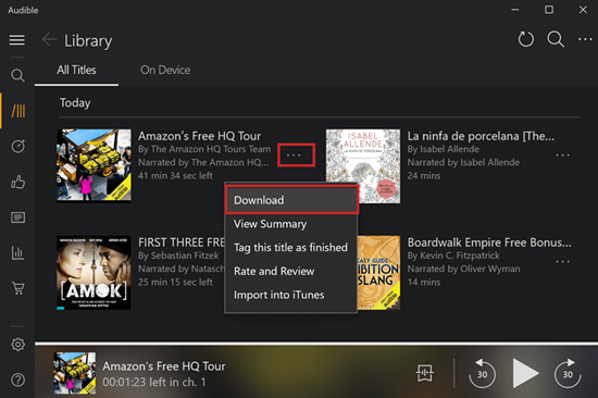 split audiobook into chapters in audible pc