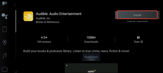 add audible to android auto