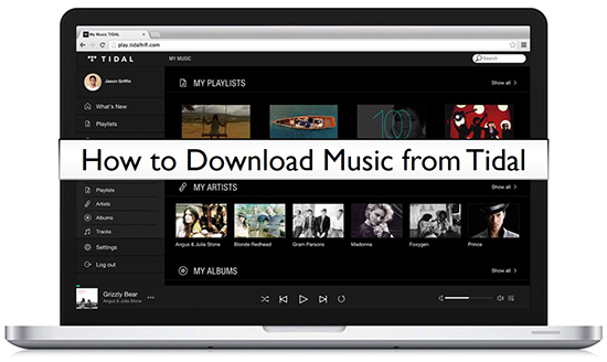 how to download music from tidal