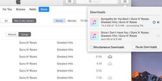 download purchased music from itunes
