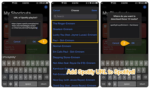download spotify music to mp3 iphone via spotifydl