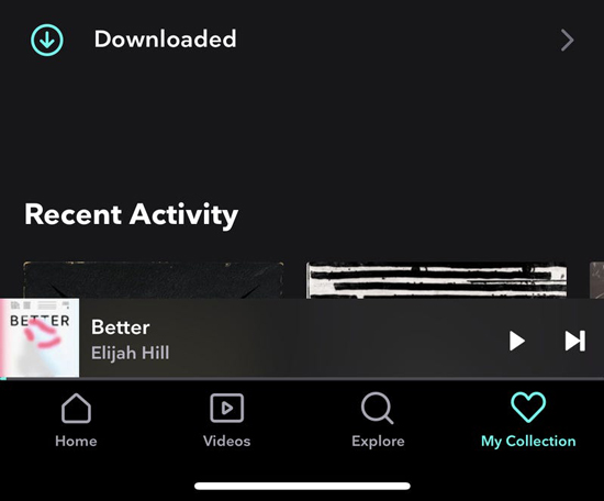 play tidal offline on android