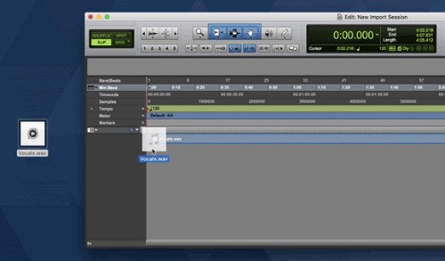 drag spotify to pro tools