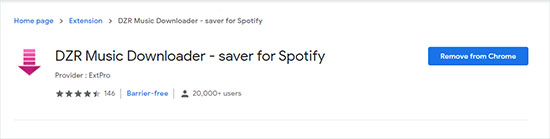 spotify music downloader chrome extension