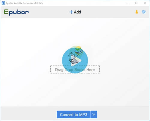 launch epubor audible converter