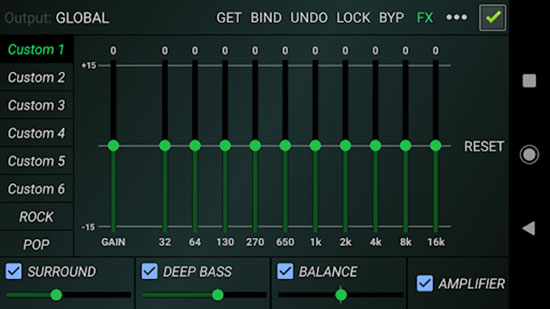 fx equalizer for tidal android