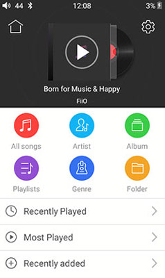 put and play apple music on fiio offline via usb cable