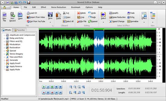 free audio editor