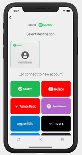 transfer amazon music to youtube music on mobile via freeyourmusic