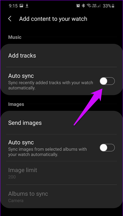 transfer music to galaxy watch 4 from tidal