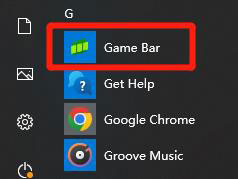 locate game bar in windows computer