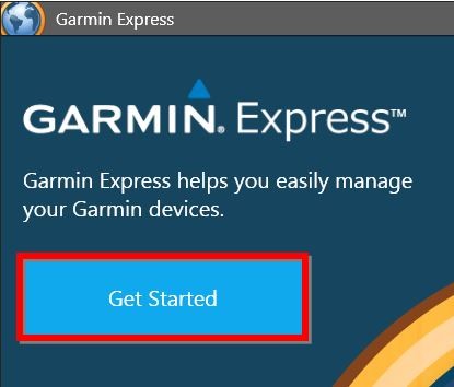 open garmin express