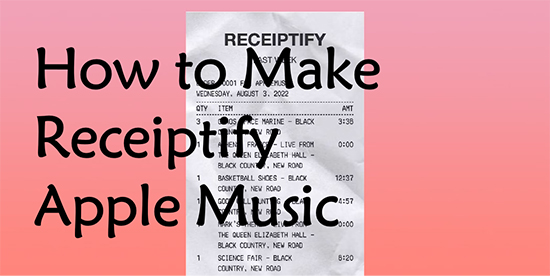 receiptify apple music