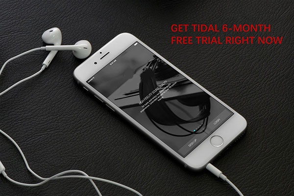 how to get tidal free trial