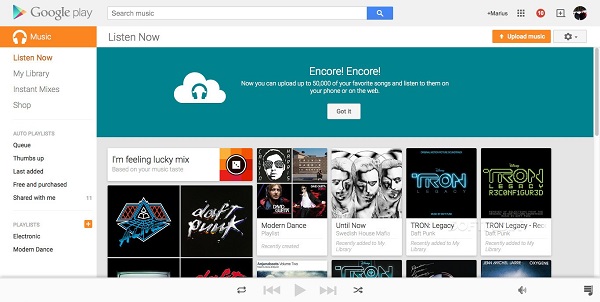 add tidal music to google play music