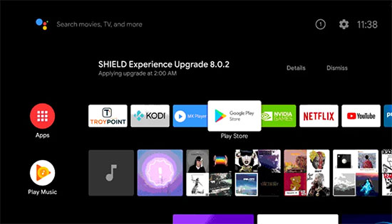 install apple music app on sony android tv