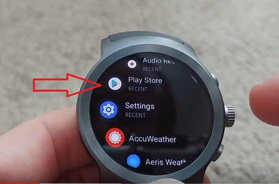 google play store on wear os