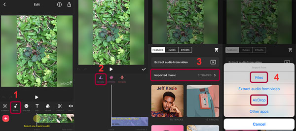 add spotify music to instagram stories via inshot