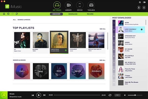 imusic spotify playlist downloader