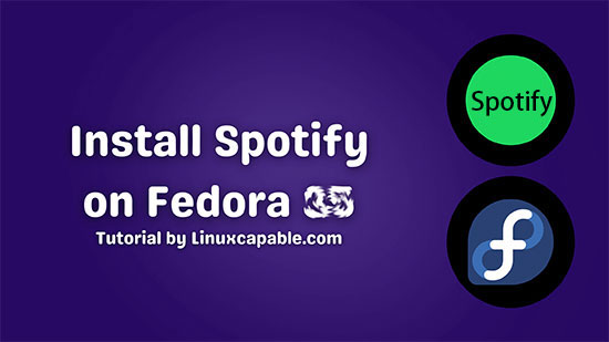 install spotify on fedora