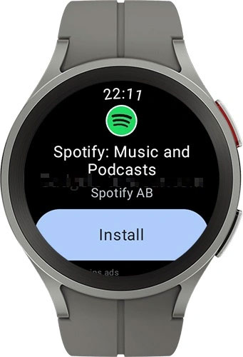 install spotify on google pixel watch