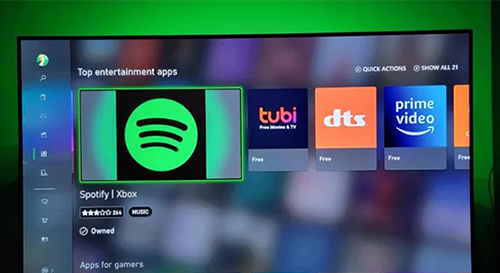 install spotify xbox app