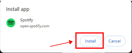 install spotify web app on chromebook